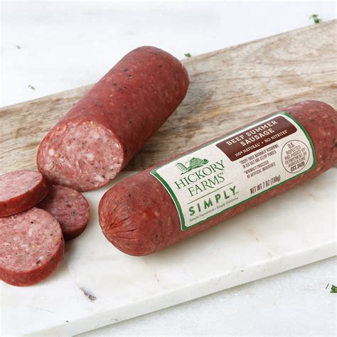 Hickory Farms Simply Natural Beef Summer Sausage | Hickory Farms