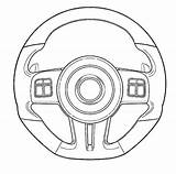 Car Parts Steering Wheel Coloring Pages  Best Place To Color sketch template