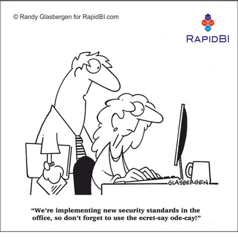 RapidBI Daily Cartoon #9 A look at the lighter side of work life