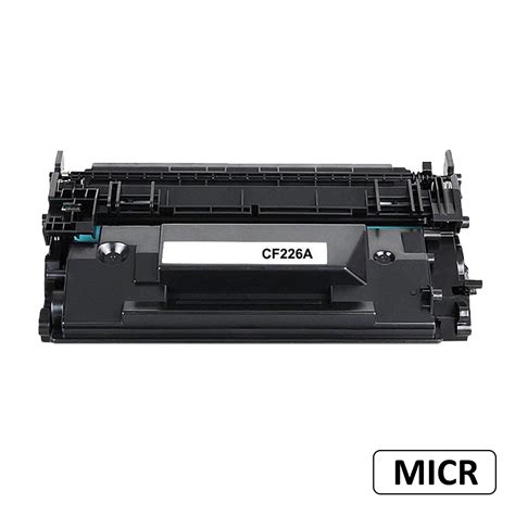 Compatible HP 26A CF226A MICR Black Toner Cartridge at InkJetSuperStore