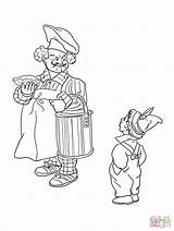 Simple Simon Met A Pieman coloring Page  Free Printable Coloring Pages sketch template