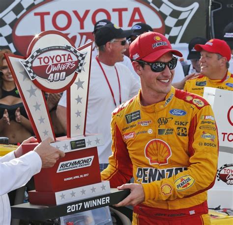 Logano pulls away to win NASCAR race at Richmond