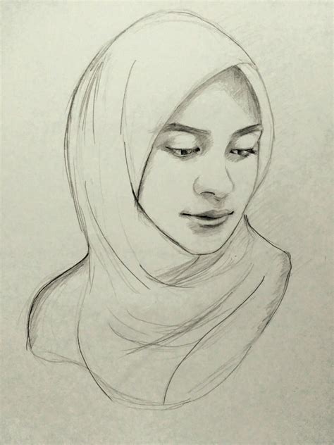 +198 Gambar Animasi Hijab Galau | Plazzzza