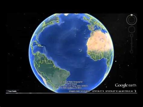 Saint Lucia Google Earth View - YouTube