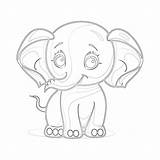 Ausmalbilder Elefant Zum Ausdrucken  Mimi Panda sketch template