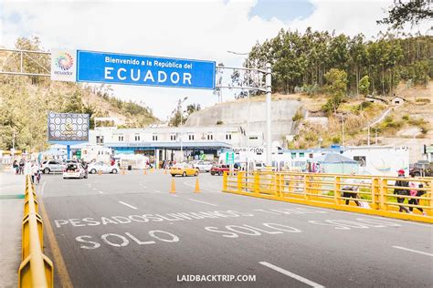 Crossing the Border: Colombia to Ecuador — LAIDBACK TRIP