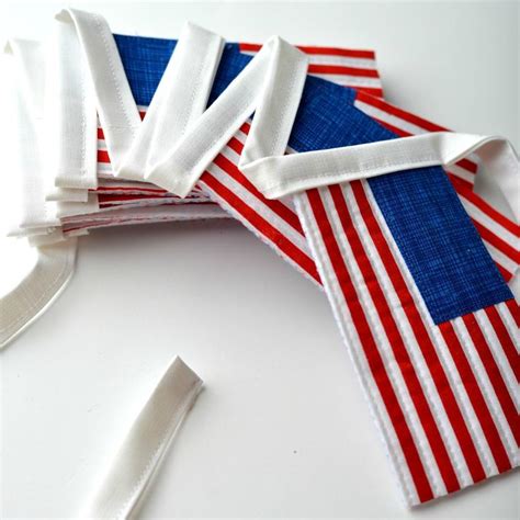 Holiday | American flag bunting, American flag crafts, Flag bunting