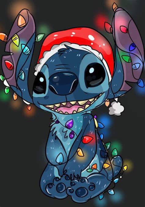 Christmas stitch by mak8906 on @DeviantArt | Christmas wallpaper iphone cute, Lilo and stitch ...