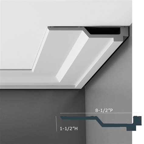 20++ Modern Crown Molding Styles - HOMYHOMEE