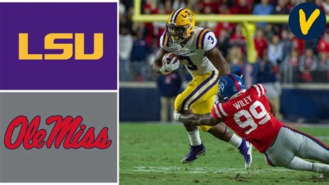 #1 LSU vs Ole Miss Highlights | Week 12 | College Football | 2019 - YouTube