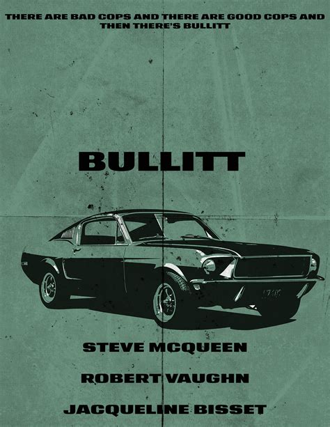 Bullitt Poster on Behance