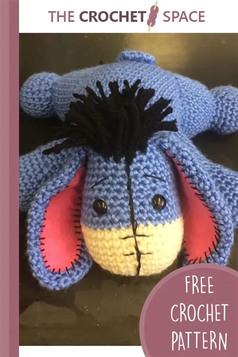 Crochet eeyore free crochet pattern – Artofit