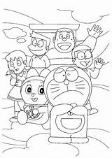 101 Coloring Pages Doraemon Movie sketch template