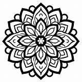 Mandala Pngmart Sketch Coloring Page sketch template