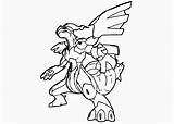 Zekrom pokemon coloring Pages  Free Coloring And Books sketch template