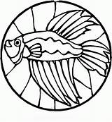 Large Stained Glass Coloring Pages Easy Coloring sketch template
