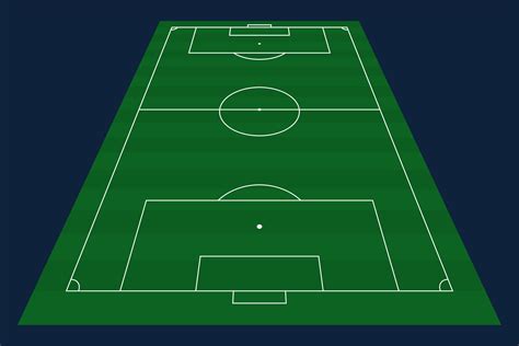 Fondo de campo de fútbol o fútbol de vector de hierba verde. Ilustración vectorial de stock de ...