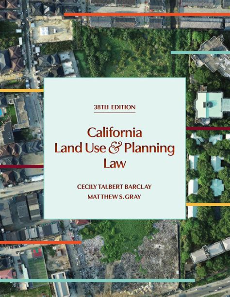 California Land Use & Planning Law, 38th Edition – Solano Press Books