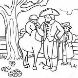 Colonial America Coloring Page  Pagescom sketch template