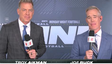 NFL Fans Were Weirded Out By Joe Buck And Troy Aikman Calling Monday ...