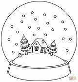 Snow Globe coloring Page  Free Printable Coloring Pages sketch template