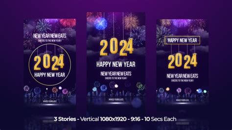 Download Happy New Year Wishes 2024 Instagram Stories - Videohive - aedownload.com