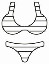 Bikini coloring Page  ColouringPages sketch template