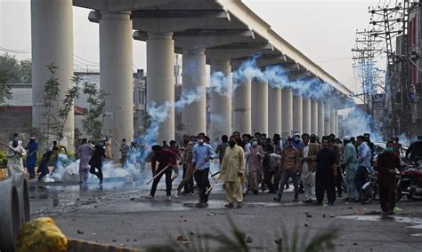 Protests erupt in multiple cities after TLP chief Saad Rizvi detained in Lahore - DAWN.COM