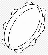 Tambourine Coloring Pages sketch template