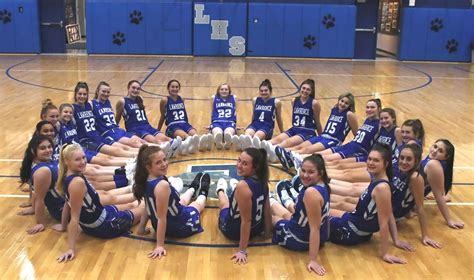 2022-23 Lawrence High School girls varsity basketball team - The Town Line Newspaper
