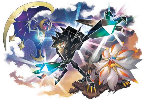 Dusk Mane Necrozma And Dawn Wings Necrozma Revealed For Pokémon Ultra Sun And Ultra Moon ...