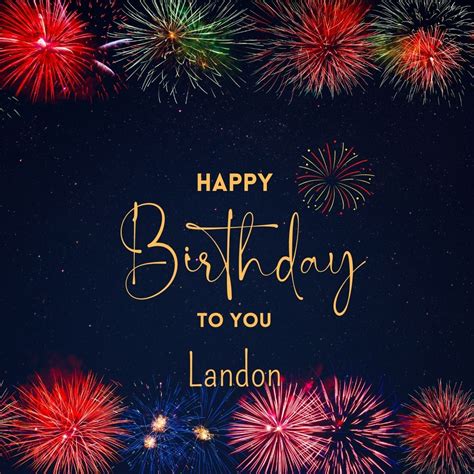 100+ HD Happy Birthday Landon Cake Images And Shayari