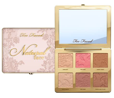 Too Faced Natural Face Palette | Too Faced It Just Comes Naturally ...