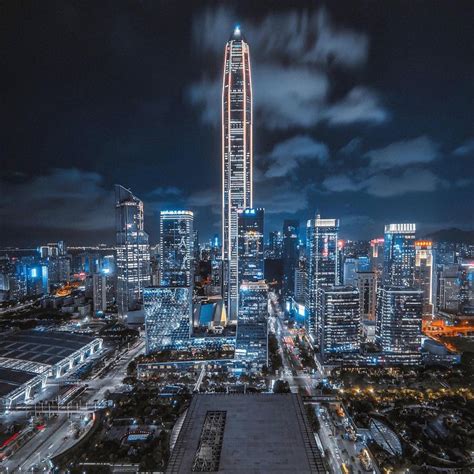 Beautiful night view of Shenzhen, use Huawei Honor 20 to shoot! #lights ...