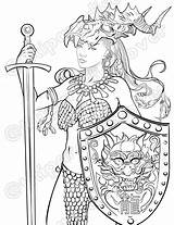 Free Women Warriors Coloring Pages Sketch Page sketch template
