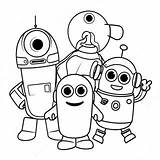 Storybots Coloring Page  Coloring Pagescom sketch template