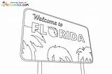 Florida Coloring Pages Printable For Free Download sketch template