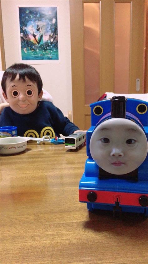 Thomas the Asian Engine | Face Swap | Know Your Meme