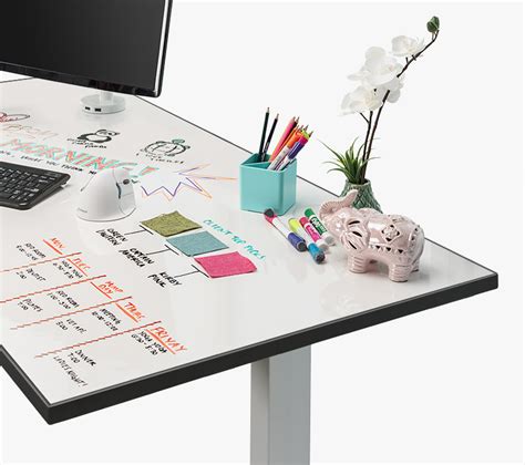 Whiteboard Desktop by UPLIFT Desk