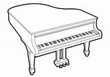 Piano Coloring Pages Home – Kleurplaten sketch template