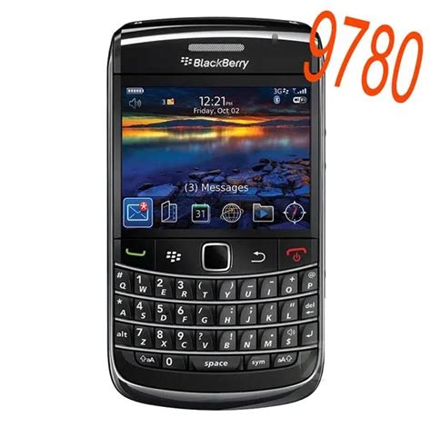 Original Blackberry 9780 Mobile Phone 5MP 3G WIFI GPS Bluetooth Qwerty Keypad & One year ...