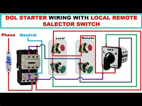 Local Remote Selector Switch Wiring Diagram - Zackyfebrika