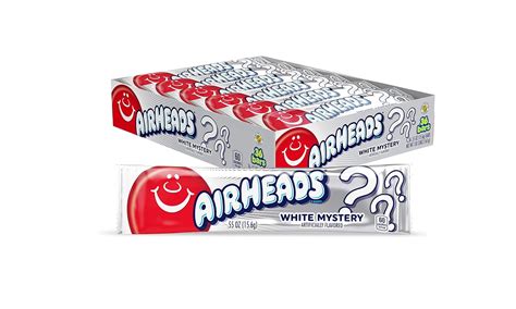 Amazon.com : Airheads Candy, White Mystery Flavor, Individually Wrapped ...