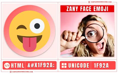 Zany Face Emoji Copy Paste, 浪 Meaning | Unicode