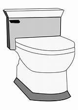 Coloring Pages Toilet sketch template