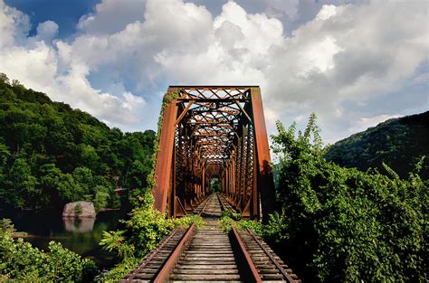 Gauley River Trestle Bridge Photograph by Norma Brandsberg - Fine Art ...