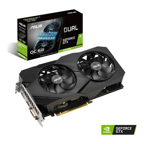 ASUS GeForce GTX 1660 Super Overclocked 6GB Dual-fan EVO Edition VR ...