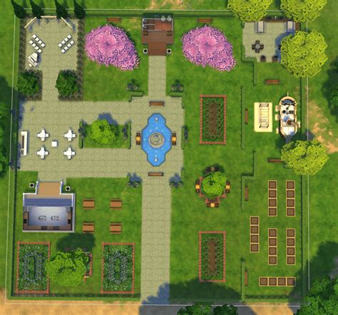 Sims 4 Download - Community Park • Dusky Illusions - Life with Bri K