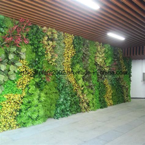 Artificial Vertical Grass Wall Backdrop Decoration - China Vertical ...