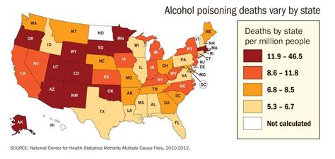 CDC: Alcohol poisoning deaths concentrated among middle-aged men